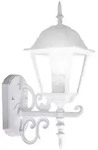 Au&szlig;enwandleuchte Antik Laterne wei&szlig; Haust&uuml;rlampe Gartenleuchte, Aluminium...