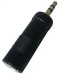 3,5mm Stecker auf 6,3mm Kupplung Adapter-Stereo Klinke