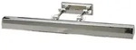 Wandlampe Bilderleuchte Spiegellampe Badleuchte Stahl Nickel B 65,2 cm 4 Flammig