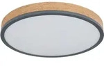 Deckenleuchte Holzoptik Dimmer LED Fernbedienung Timer Memory Nachtlicht D 45 cm