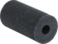 Blackroll Micro Faszienrolle, &oslash; 3 cm x 6 cm, Faszientraining, Fitnessrolle, Schwarz