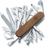 Victorinox 1.6791.63, Victorinox Taschenmesser mittel Swiss Champ Nussbaumholz...