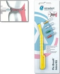 PZN-DE 01092375, Miradent Pic-Brush Interdentalb&uuml;rsten-Set Gelb 1 Kit - Zur