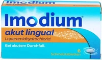 PZN-DE 01689848, Imodium akut lingual 2 mg 6 Schmelztabletten - Bei akutem Durchfall,