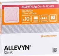 Smith & Nephew GmbH Allevyn AG Gentle Border 17 Band - 10 Verband 03296202