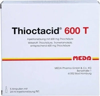 PZN-DE 04773259, Thioctacid 600 T 5 X24 ml Injektionsl&ouml;sung - Bei diabetischen