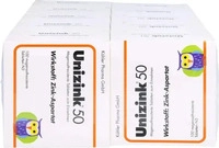 PZN-DE 03441650, Unizink 50 Magensaftresistente Tabletten 10 X 100 St&uuml;ck - Bei