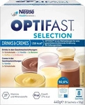 PZN-DE 16742620, Optifast Selection Drinks & Cremes 8 X 55 G - Mahlzeitenersatz,