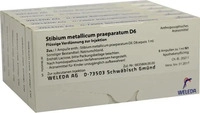 PZN-DE 02820285, Weleda Stibium Met. Praeparatum D6 48 X 1 ml Ampullen -