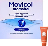 PZN-DE 12742480, Movicol aromafrei 50 St&uuml;ck Plv.z.Her.e.Lsg.z.Einnehmen - Bei