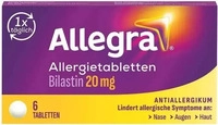 PZN-DE 18181918, Allegra Allergietabletten 20 mg 6 Tabletten - Bei Allergie,