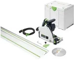 Festool Tauchs&auml;ge TS 60 KEBQ-Plus-FS, incl. Kreiss&auml;geblatt, F&uuml;hrungsschiene,