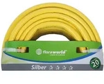 floraworld Gartenwasserschlauch 19 mm 3/4Z 25 m Silber FW