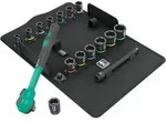 Wera 8100 SB 12 Zyklop Comfort Knarrensatz, Umschalthebel, 3/8-Antrieb, metrisch,