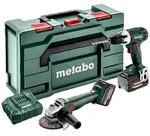 Metabo Akku Combo Set 2.4.1 18 V, BS 18 LT + W 18 L 9-125 Quick, metaBOX 165 L