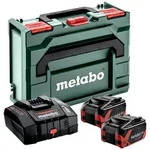 Metabo Basis-Set 2 x LiHDX 8.0 Ah + ASC 290 + metaBOX 145