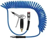 Riegler Spiralschlauch-Pistolen-Set Typhoon, PU-Schl.-&Oslash; 10x6,5, max. 6 m
