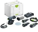 Festool Akku-Exzenterschleifer ETSC 125 3,0 I-Set, incl. 2x Akku 3 Ah,