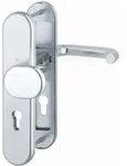 Hoppe HT-SI-Dr&uuml;ckergarnitur, PZ, E92, VK10, 67-72, RH12, ALU, 138/3331/3310, Paris,