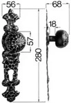 HS ROWE Knopflangsch Nr. 316/208H PZ Ei