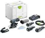 Festool Akku-Deltaschleifer DTSC 400 3,0 I-Set, incl. 2x Akku 3 Ah,