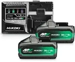 HiKOKI BoosterPack mit 2x MULTI VOLT Akkupacks BSL36B18X (36V/18V - 4 Ah/8 Ah) und