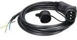 KS Tools efuturo Ladekabel gerade, Ende offen auf Typ 2 Stecker zum Anschluss an eine