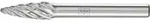PFERD TOOLS Hartmetall Hochleistungsfr&auml;sstift STEEL Rundbogen RBF &Oslash; 08x20mm