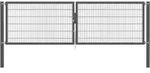 ALBERTS Doppeltor Flexo Plus, anth.RAL 7016, z.Einbet.BxH4000x1200mm,