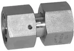 Riegler Einstellbare gerade Verschraubung, Dichtkegel, ES 1.4571 &Oslash; 22 mm
