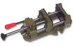 ELMAG Schnellspannschraubstock, QUICK GRIP, 4 / 100 mm, inkl. 1 Prismenbacken,
