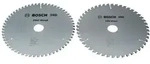 Bosch Kreiss&auml;geblatt Promo 2er Pack, 216 mm Pro Wood, Weich-/Hartholz