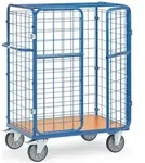 fetra Paketwagen, 630 x 1552 x 1169 mm (BxHxL), Ladefl&auml;che 1000 x 600 mm, mit...
