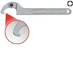 KS Tools Gelenk-Hakenschl&uuml;ssel mit Nase, 120-180 mm