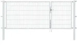ALBERTS Doppeltor Flexo, feuerverzinkt, lichte BxH1000+2000x1200, PF80x80/1900mm