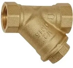 Riegler Schmutzf&auml;nger, Messing blank, G 2, DN 50, MW 0,2 mm