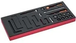 Bahco Fit&Go 1/3 Einlage mit 1/4-Steckschl&uuml;ssel-Eins&auml;tzen und Knarren mit...