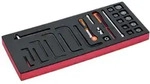 Bahco Fit&Go 1/3 Einlage mit 1/4-Steckschl&uuml;ssel-Eins&auml;tzen und Knarren mit...