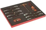 Bahco Fit&Go 3/3 Schaumstoffeinlage Satz Schraubendreher, Bitsatz und