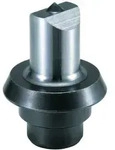 Makita Stempel Rund &Oslash; 10mm, Stahl 2-6 mm, Aluminium 2-3,2 mm, Edelstahl 3-4 mm,