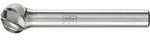 PFERD TOOLS Hartmetall Hochleistungsfr&auml;sstift ALU Kugel KUD &Oslash; 10x09mm Schaft-&Oslash; 6mm