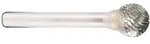 Projahn Hartmetallfr&auml;ser, Form D Kugel d1 12.7 mm, Schaftd. 6.0 mm