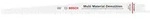 Bosch Multi Material Demolition S1111DF Blatt, 1,25 x 19 x 225 mm, 25-tlg.