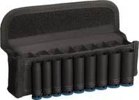 Bosch PRO Steckschl&uuml;sselsatz, 1/4, tief, 9-tlg. (6, 7, 8, 9, 10, 11, 12, 13, 14 mm)