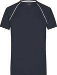 James & Nicholson Funktions-Shirt Herren JN496 Gr. M black/white