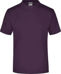 James & Nicholson Komfort-T-Shirt aus Single-Jersey Herren JN001 Gr. 2XL aubergine