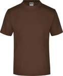 James & Nicholson Komfort-T-Shirt aus Single-Jersey Herren JN001 Gr. M brown