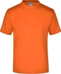 James & Nicholson Komfort-T-Shirt aus Single-Jersey Herren JN001 Gr. L dark-orange