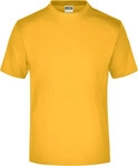 James & Nicholson Komfort-T-Shirt aus Single-Jersey Herren JN001 Gr. M gold-yellow
