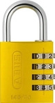 ABUS Zahlenschloss 145/40 gelb Lock-Tag